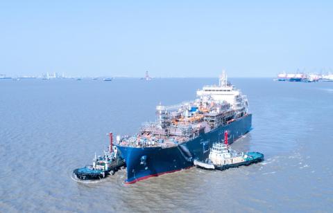 Total Marine Fuels Global Solutions launches its new LNG bunker vessel
