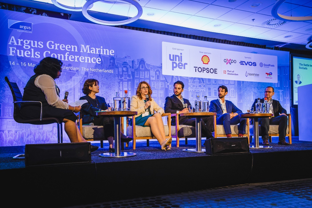 Leading a Panel Discussion at Argus Green Marine Fuels Conference