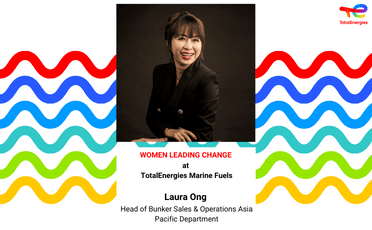 Meet Laura Ong, Head of Bunker Sales & Operations Asia Pacific Team at TotalEnergies Marine Fuels