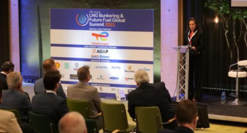 Louise Tricoire’s Outlook of Alternative Marine fuels at the LNG Bunkering & Future Fuel Global Summit 2023